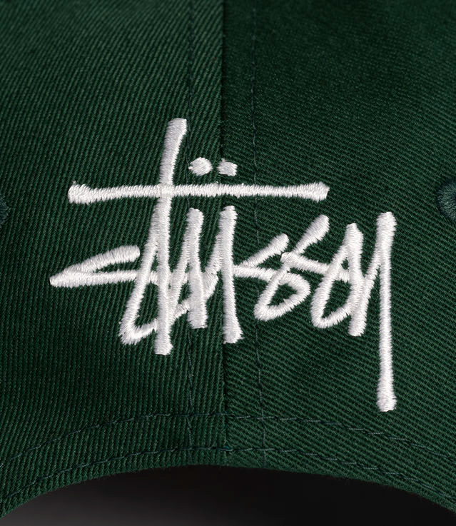 Stussy Vintage S Low Pro Cap - Forest Green