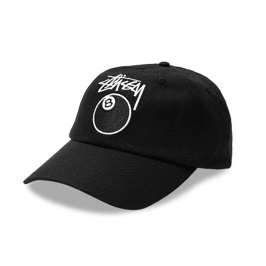 Stussy Stock 8 Ball Low Pro Cap 'Black