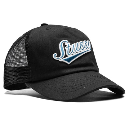 Stussy LP Athletic Trucker Cap - Black