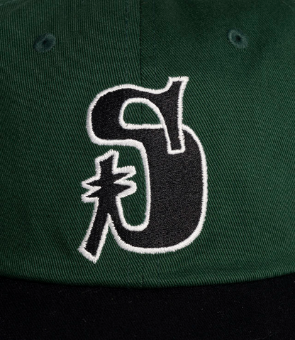 Stussy Vintage S Low Pro Cap - Forest Green