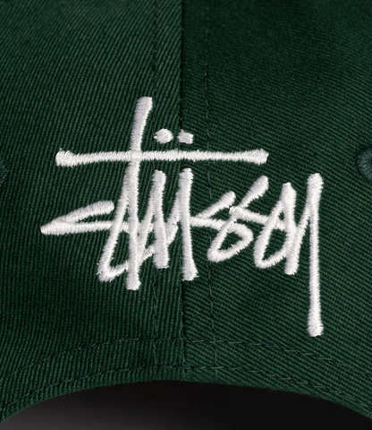 Stussy Vintage S Low Pro Cap - Forest Green
